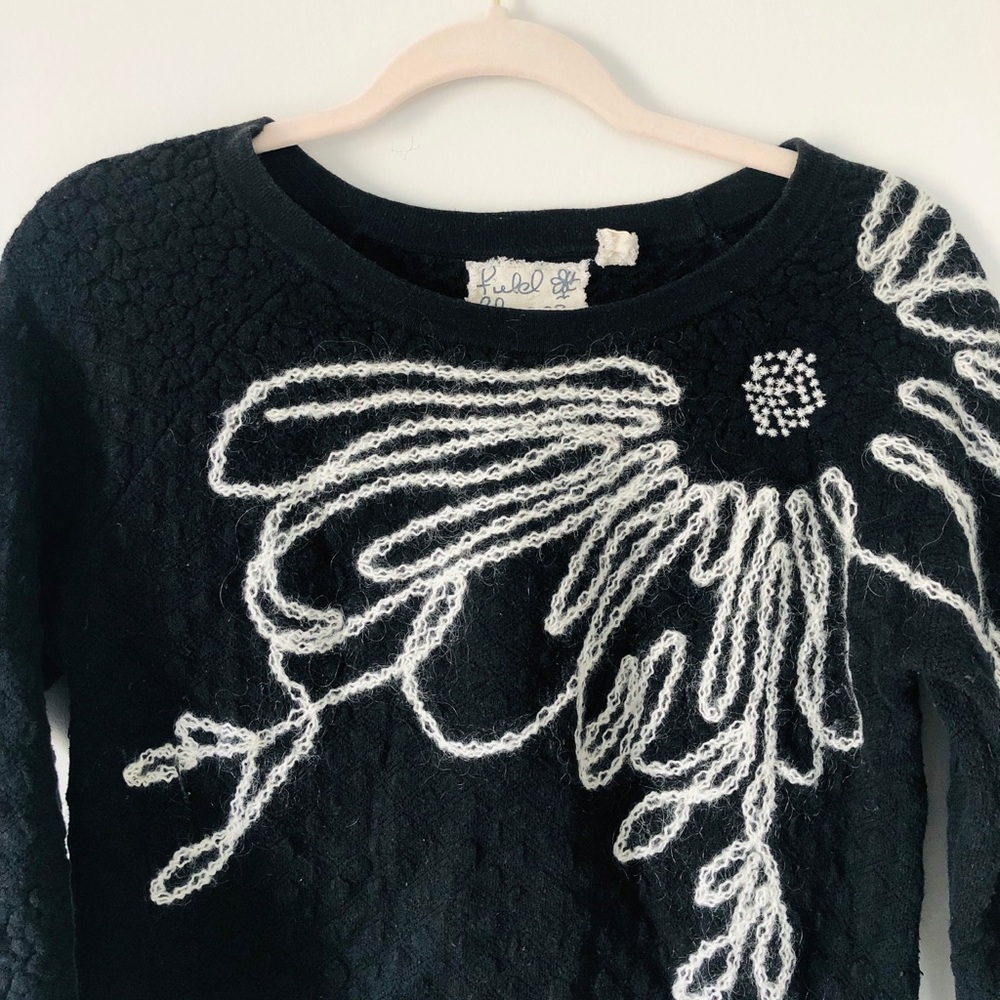 Anthropologie Field Flower Sweater - Picture 3 of 3